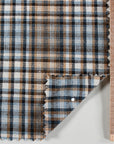 Checkered fabric made with recycled yarn - 195G/M²