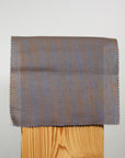 WASHED LINEN FABRIC IN CHECKS - 190G/M²