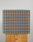LINEN RECYCLED FABRIC IN CHECKS - 195G/M²